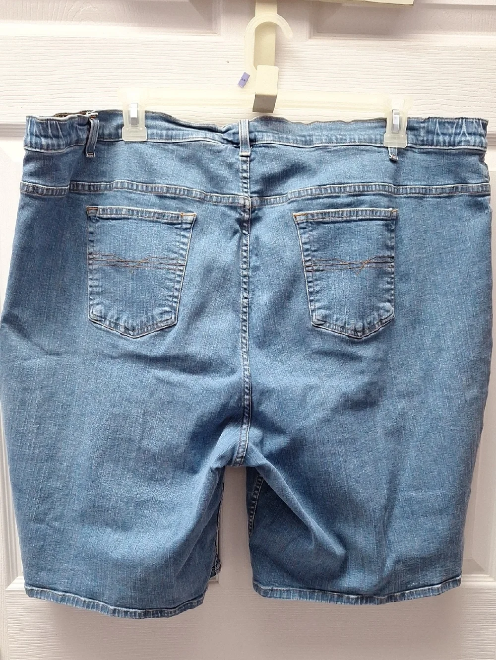 Denim&Co Light Blue Denim Shorts 3X